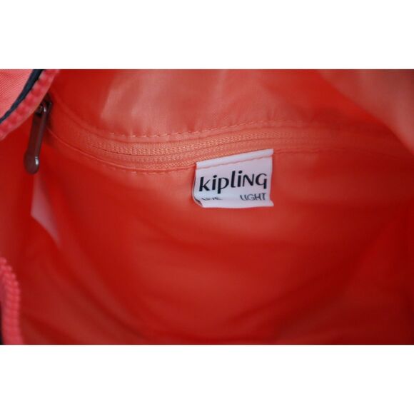 Kipling KI6338-9KX Almost Coral Katina Crossbody/Shoulder Strap Barrel Bag - Picture 4 of 16